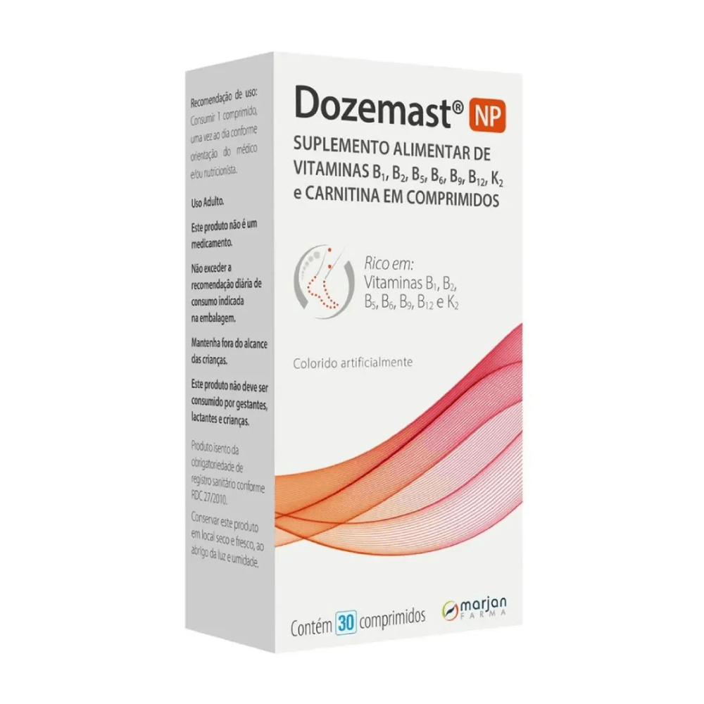 Suplemento Alimentar Dozemast NP 30 Comprimidos